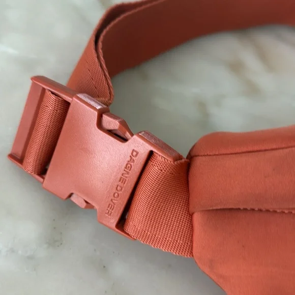 DAGNE DOVER Ace Neoprene Belt Bag Coyote Dark Orange - Picture 6 of 17